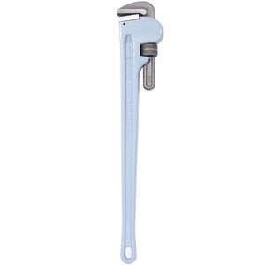 Llave de tubo recta de aluminio de alta resistencia de 36 pulgadas para plomeros, fácil de transportar y con diseño colgable para trabajos de agua - Product Image 2