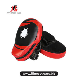 Boxing <b>Focus</b> <b>Pads</b> Leather Lace-Up Punching Mitts For Martial Arts Training Adults - Product Image 6