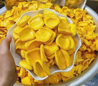Groothandel Knapperige Vacuümgefrituurde Jackfruit Chips Natuurlijke Fruitzoetheid Bulk Olieverzorging OEM Private Label Wereldwijde Export