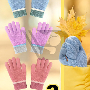 Thermal Winter Warm <b>Gloves</b> Touch Screen Smart Cashmere Wool Soft Knit <b>Gloves</b> <b>Touchscreen</b> Touch Magic <b>Gloves</b> - Product Image 4