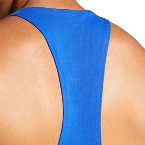 Personalized Logo Wholesale High Quality Gym Muscle Tank Tops Men Soft <b>Stretch</b> Fitness Singlet Underwear Undershirt for Male - Product Image 2