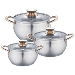 Cazuela metálica elegante y duradera con tapa de vidrio, ideal para hornear, servir y almacenar una variedad de platos. - Product Image 4