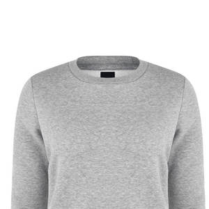 High Quality 100% Cotton Women Pullover Sweatshirt Soft Fleece Lined Ribbed Cuffs Anti-pilling OEM Custom Logo Wholesale - Product Image 5