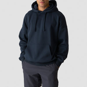 Sudaderas Extra Grandes para Hombre, 100% Algodón, Felpa, Ropa Casual, Transpirable, Ecológica, Diseño Personalizado con Bolsillos, Sudaderas para Hombre - Product Image 1