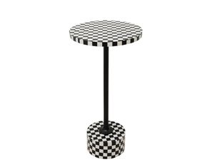 Muebles Modernos para Sala de Estar, Mesa de Centro de Terrazo Natural, Mesa Auxiliar Pequeña de Terrazo para Decoración del Hogar - Product Image 5