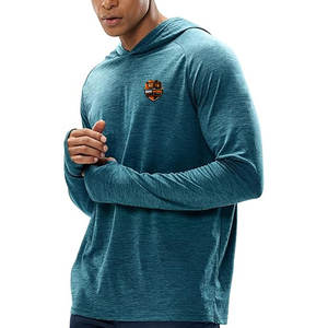 เสื้อฮู้ดออกกำลังกายสำหรับผู้ชาย น้ำหนักเบา ทนทาน เหมาะสำหรับฤดูหนาว ระบายอากาศได้ดี ผลิตจากผ้าที่เป็นมิตรต่อสิ่งแวดล้อม เหมาะสำหรับการวิ่ง ออกกำลังกายที่ยิม และไลฟ์สไตล์แอคทีฟ - Product Image 1