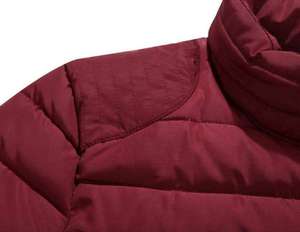 Veste d'hiver matelassée à capuche pour la pêche, parka isolée réversible, coupe slim, streetwear, imperméable, coupe-vent, chaude, pour l'extérieur - Product Image 6
