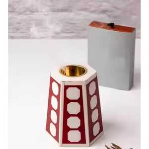 Quemador de Incienso Bakhoor Clásico Hecho a Mano y Personalizable con Incrustaciones de Madera y Nácar, Resistente al Agua, para Todas las Estaciones - Product Image 2