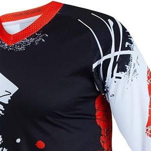 Jersey de Ciclismo MTB DH BMX MX Personalizable de Alta Calidad, Transpirable, Impermeable, Cortavientos, para Descenso y Motocross, Tallas Grandes - Product Image 3