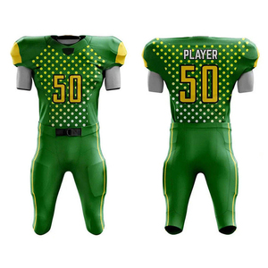 Uniformes de Fútbol Americano Personalizados de Alta Calidad, Tallas Grandes, Sublimados, Impresión Digital, Secado Rápido, Transpirables - Product Image 2