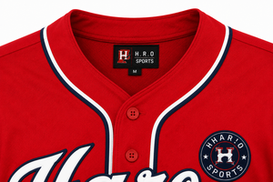 Camiseta de Béisbol Personalizada con Botones al Frente, Manga Corta, Uniforme de Equipo Sublimado, Secado Rápido, para Jóvenes y Adultos, Fabricante OEM - Product Image 6
