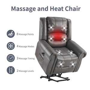 Sofá Cama de Terciopelo con Reposapiés y Portavasos, Sillón Reclinable para Sala de Estar, Patas Metálicas Extraíbles, Categoría de Producto: Sillón de Masaje - Product Image 5