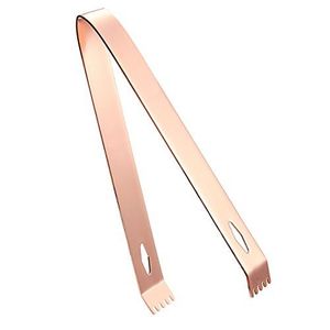 Pince à glace festonnée en cuivre de style artisanal vintage, ustensile de cuisine de qualité supérieure, design élégant et ergonomique - Product Image 1