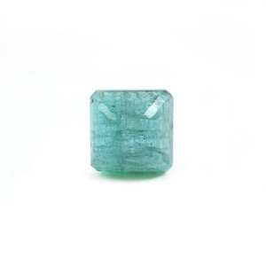 Natural Zambian Emerald 3 Carat Emerald Cut Loose Gemstone for Fine Jewelry - Product Image 2