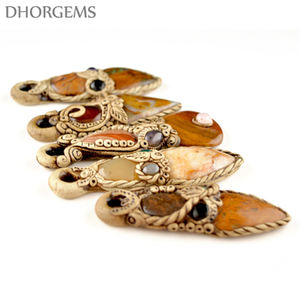 Colgante de Piedra Natural en Oferta para Mujeres y Hombres, Colgante de Cristal DIY, Collar de Piedras Preciosas - Product Image 2