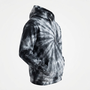 Sweat à capuche pour homme avec impression numérique de logo personnalisé, coton et polyester, respirant, décontracté, hiver, poids lourd 330g, vente en gros - Product Image 6
