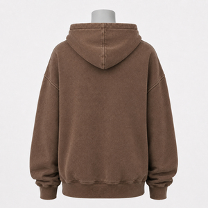 เสื้อฮู้ดดี้โอเวอร์ไซส์สำหรับผู้หญิง ทรงหลวมใส่สบาย เหมาะสำหรับการสวมใส่แบบเลเยอร์ในวันสบายๆ และสตรีทแวร์สไตล์โมเดิร์น - Product Image 3