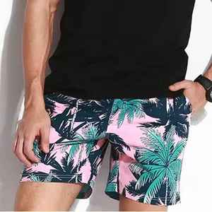 Pantalones Cortos de Hombre de Primera Calidad con Cordón de Metal, Última Moda y Tendencia, Bermudas de Poliéster/Nailon, Casuales, Lisos y Teñidos - Product Image 3