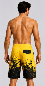 OEM Wholesale Custom New Board Shorts Hawaii <b>Mens</b> Beach Swim Shorts Quick Dry Printed Swim <b>Trunks</b> Surfing Beachwear With Pockets - Product Image 4