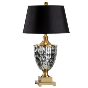 Modern Fabric Lamp Shade <b>Table</b> Lamp Living Room <b>Bedside</b> <b>Table</b> Bedroom Lamp Retro Design Art Decoration Home Lighting - Product Image 1