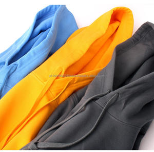 Logotipo personalizado 380g 100% algodón Terry Lined Drop Shoulder Unisex Sudaderas con capucha en blanco Sudaderas con capucha para hombres Sudaderas con capucha para mujeres - Product Image 3