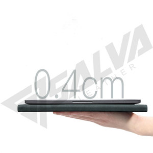 Funda para Portátil de Piel Sintética, Color Marrón Sólido, Sin Cierre de Cremallera, Compartimento para Ordenador, Estilo Casual, Unisex - Product Image 2
