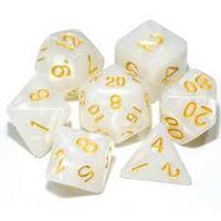 Mini Planet DND Ensembles de dés en résine fabriqués à la main avec vente en gros de dragons polyédriques GM Impex RPG Donjons Dragons avec bords
