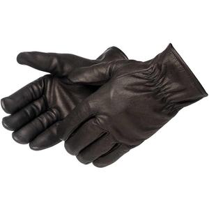 Gants de conduite d'hiver unisexes en cuir de qualité supérieure, légers, coupe-vent, modèle à doigts complets 120, fabriqués au Pakistan par GEO BROTHERS - Product Image 2