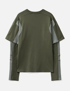 เสื้อยืดแขนยาวแบบพิเศษผ้าคอตตอนพรีเมียม ผลิตโดยผู้ผลิตเสื้อผ้า OEM รับผลิตเสื้อผ้าแบรนด์ส่วนตัว ขายส่ง - Product Image 1