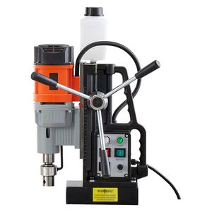 Trapano Magnetico da 1550 W con Diametro di Foratura di 2,4 Pollici, 2922 Lbf di Potenza, Cono Morse, Velocità Regolabile 0-600 RPM per Varie Applicazioni - Product Image 1