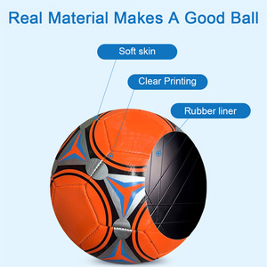 Ballon de football en PU laminé taille 5 avec broderie, logo personnalisé, entraînement, match, OEM, vente en gros, fabricant BLACK RACING GEAR - Product Image 2