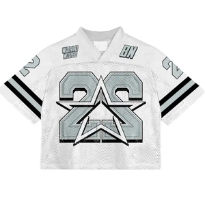 Jersey de Fútbol de Malla al Por Mayor, Tela Transpirable y Resistente, Uniforme Deportivo Personalizado para Equipos, Suministro al Por Mayor - Product Image 3