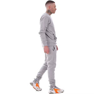 Conjunto Deportivo de Invierno Personalizado, Grueso y Holgado, 100% Poliéster, con Estampado por Transferencia de Calor, Pantalones Deportivos y Sudadera con Capucha para Hombre - Product Image 4