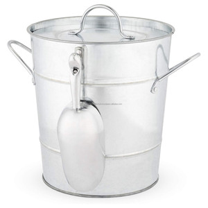 <span class=keywords><strong>Fancy</strong></span> thép không gỉ Búa kim loại <span class=keywords><strong>ICE</strong></span> Bucket xử lý cho Cocktail cho Champagne bia môi trường thanh công cụ cho lối sống - Product Image 1