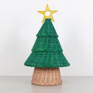 Décorations de Noël en jonc de mer tressé à la main – Décorations de fêtes en fibres naturelles faites à la main pour la vente en gros et la décoration intérieure - Product Image 2