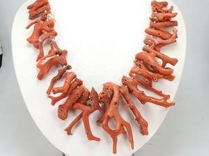 Coral Rojo Italiano Pulido en Bruto para Hacer Joyas, Hebra de 12 Pulgadas, 25X5 a 70X5 mm Aproximadamente, Suministros para Mayoristas, Terceros - Product Image 4