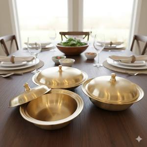 Juego de 3 Tazones Kansa Hechos a Mano, Duraderos y Ecológicos, de Kansa Pura - Product Image 4