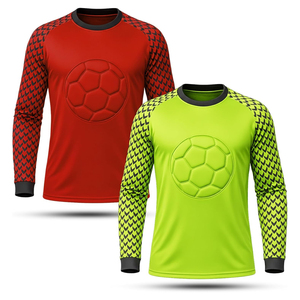 Professional <b>Soccer</b> Goalkeeper Shirt Lightweight Moisture Wicking Apparel - Product Image 4