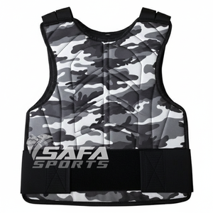Gilet de protection professionnel pour paintball et airsoft, protection thoracique haute résistance, équipement tactique réglable, vente en gros, personnalisable - Product Image 2