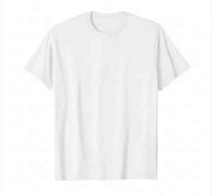 T-shirt pour homme en coton rouge, col rond, coupe classique, manches courtes, couleur unie, jersey décontracté, style col rond - Product Image 3