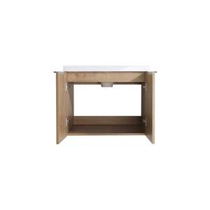24-Inch <b>Small</b> <b>Bathroom</b> Cabinet Soft Close Doors Float Mounting Design Sink-IMO(KD-Packing) Kitchen <b>Bathroom</b> Vanities 24x18-00624 - Product Image 6