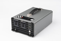 Lincore Promotion Spéciale Onduleur à Onde Sinusoïdale Pure 300W 12V 24V 48V 60V 72V DC vers AC 220V 110V Convertisseur Haute Puissance pour Batterie de Voiture