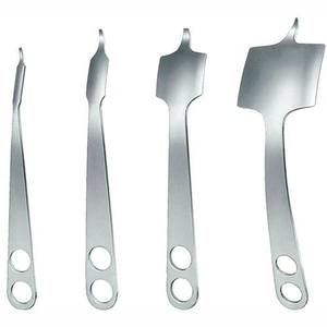 Juego de instrumentos quirúrgicos ortopédicos de titanio de calidad superior: Cureta, Cincel, Raspador, Elevador, Martillo, Palanca ósea con medidor de profundidad - Product Image 4