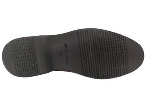 Chaussures Oxford décontractées pour hommes Dlords Declan marron en synthétique uni, à lacets, avec semelle intermédiaire en EVA, légères, pour toutes les saisons - Product Image 2
