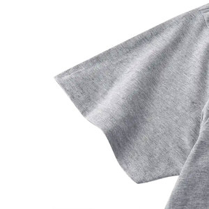 Camiseta de Lujo de Algodón 100% de Alto Gramaje, Tejida, Lisa, con Logo Frontal, Ajuste Holgado, Transpirable, de Secado Rápido, Estilo Urbano Informal - Product Image 6
