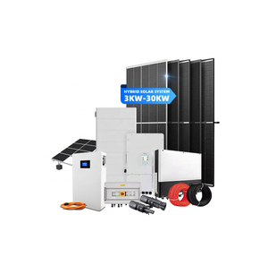 Sistema Solar Híbrido Comercial al por Mayor, Kit Completo de 50KW, 100KW, 150KW, 200KW, 250KW, 300KW, 400KW, 500KW con Salida Trifásica - Product Image 3