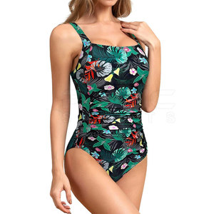 Traje de Baño Deportivo Ergonómico para Mujer, Material Flexible con Protección UV, Duradero, para Entrenamiento - Product Image 1
