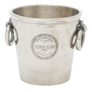 Seau à glace à double paroi, forme cylindrique, refroidisseur à champagne, seau à vin en métal pour usage domestique ou bar, hautement isolé - Product Image 5