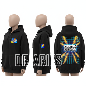 Custom Design Boxing <b>Gloves</b> Printed Hoodie Men's Gray Casual Sweatshirt with Front and Back Graphics Regular Fit Autumn Wear - Product Image 3