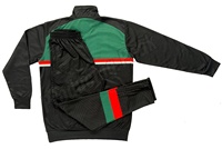 Ensemble de survêtement 2 pièces pour homme avec col zippé, logo personnalisé, vêtements de sport de football, grandes tailles, OEM ODM
